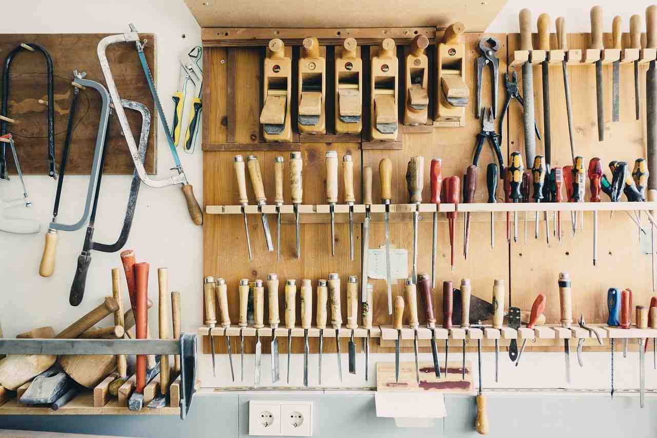 outils, atelier, équipement